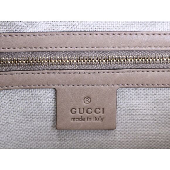 Gucci Handbag Python Beige Brown Leather Cadena with Key - Picture 11 of 16